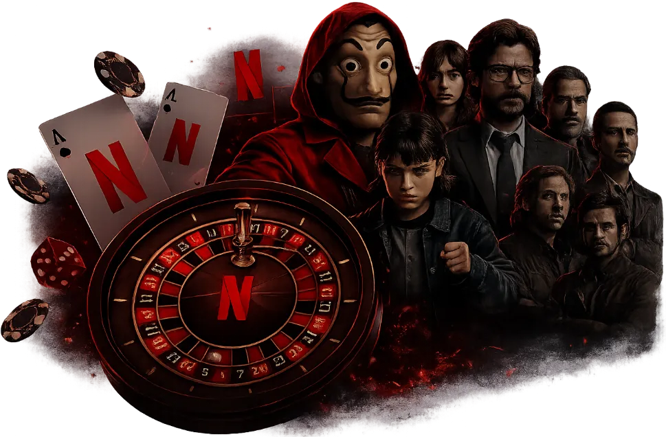 Χαρακτήρες από τον κόσμο του Netflix Casino