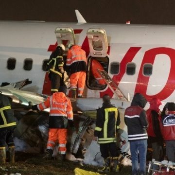 Αεροπορικό δυστύχημα στην Κωνσταντινούπολη.