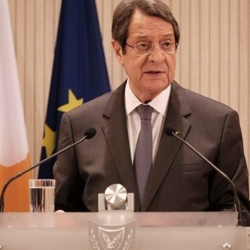 Ν. Αναστασιάδης: «Η επανένωαη του νησιού μας στόχος και κορυφαία προτεραιότητά μας»